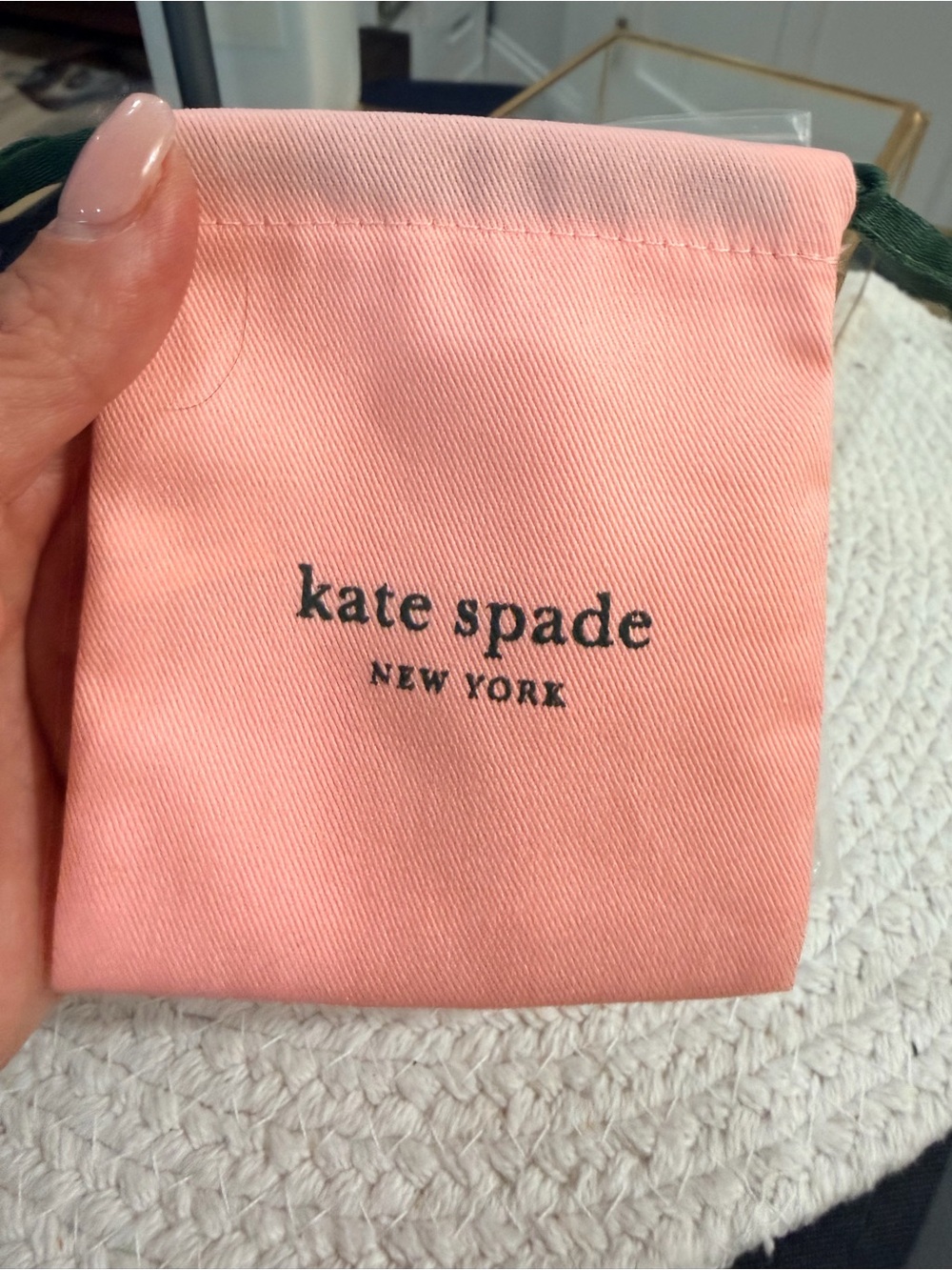 NEW | Kate Spade Ruby Rhinestones Hot Pink Watermelon Earring + KS Pink Dust Bag - Picture 6 of 7